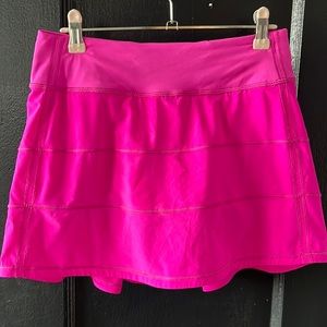 Lululemon Pace Rival Skirt in Sonic Pink
